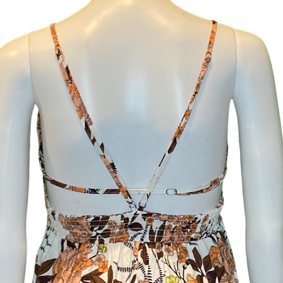 NWT Maaji Cremon Aurora Tropical Floral Long Dress or Cover-up - Sz S - Picture 9 of 15